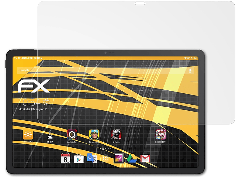 ATFOLIX 2x FX-Antireflex Displayschutz(für TCL NxtPaper 11)