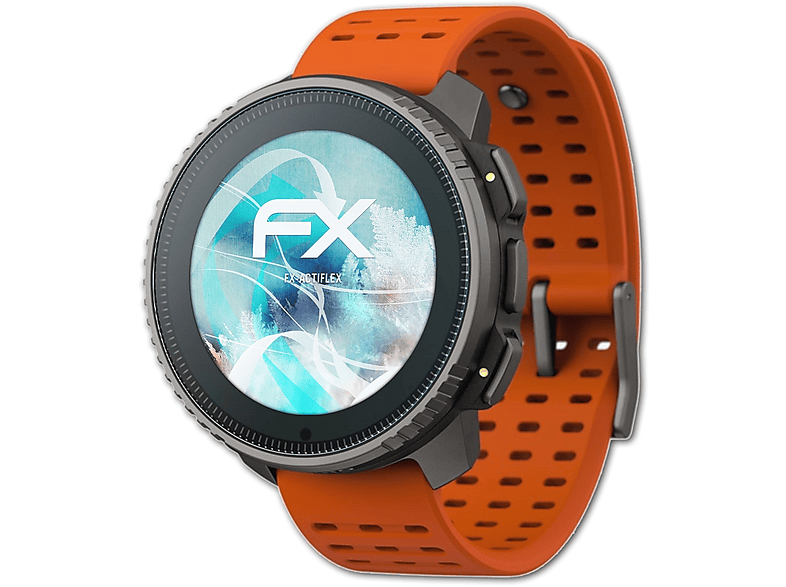 ATFOLIX 3x FX-ActiFleX Displayschutz(für Suunto Vertical) | Smartwatch Schutzfolien & Gläser