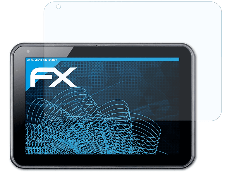 ATFOLIX 2x FX-Clear Displayschutz(für Bluebird RT101)