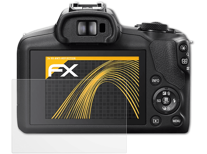 ATFOLIX 3x FX-Antireflex Displayschutz(für Canon EOS R100)