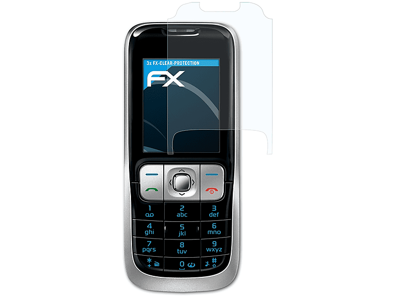 ATFOLIX 3x FX-Clear Displayschutz(für Nokia 2630) | Displayschutzfolien & Gläser