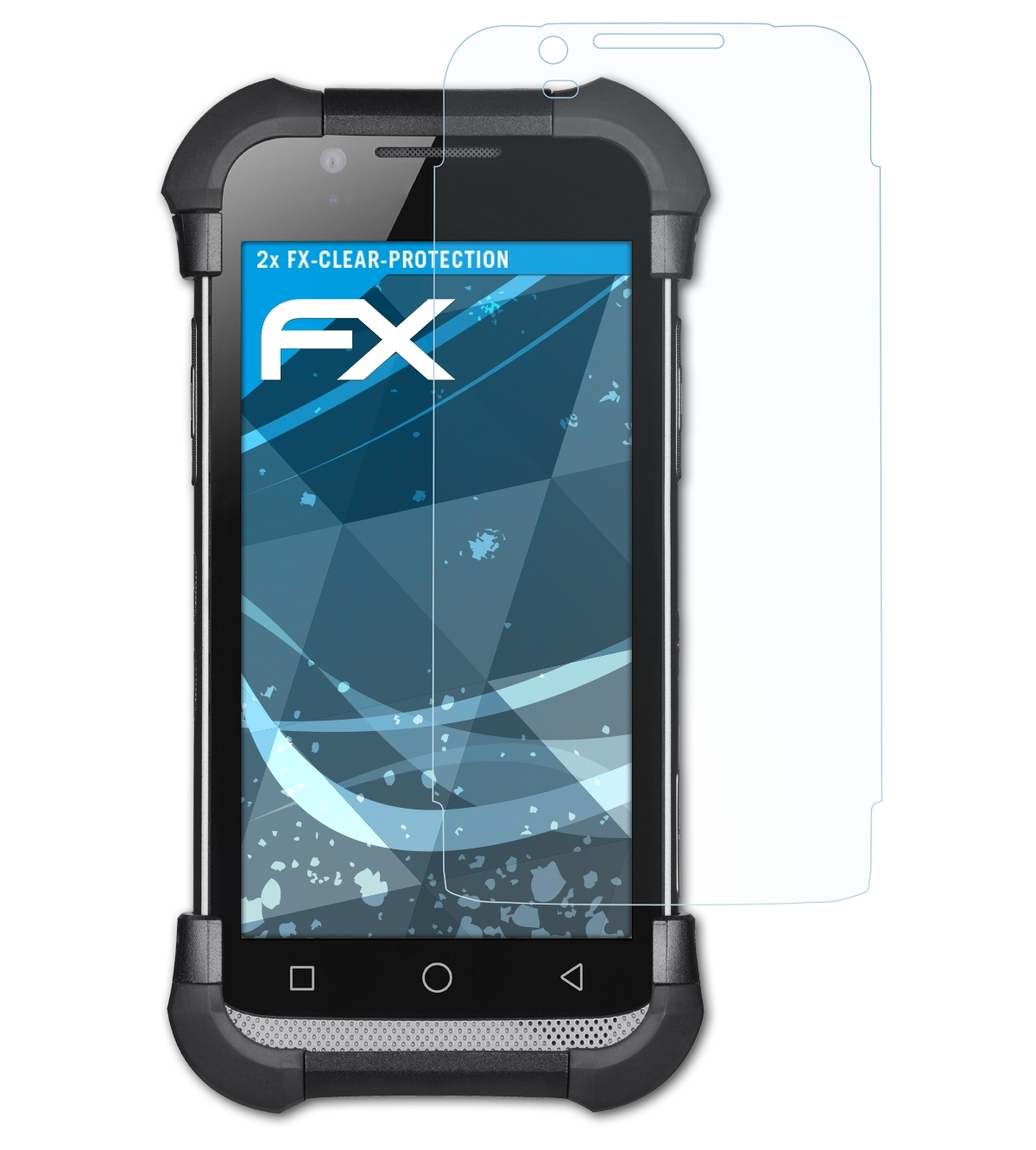 EF501R) Displayschutz(für FX-Clear Bluebird ATFOLIX 2x