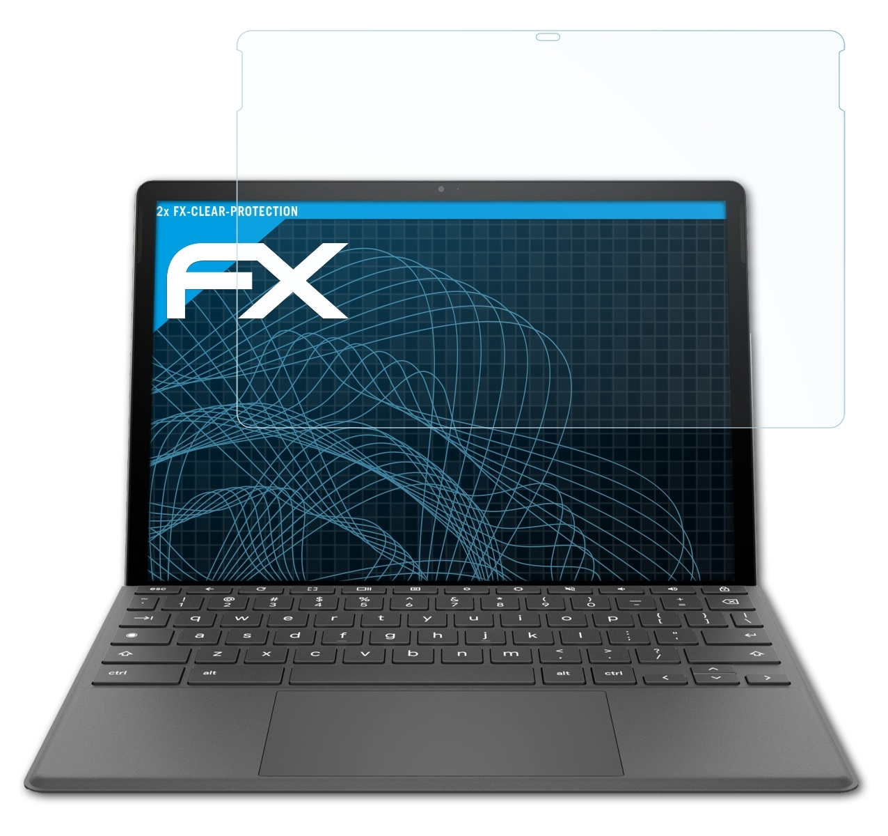 Displayschutz(für 11) Chromebook FX-Clear 2x ATFOLIX x2 HP