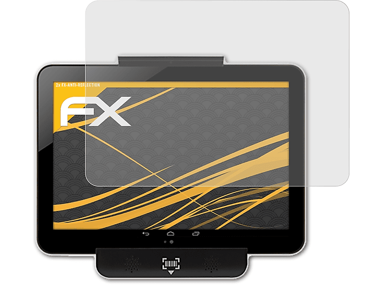 ATFOLIX 2x FX-Antireflex Displayschutz(für Bluebird CK100)