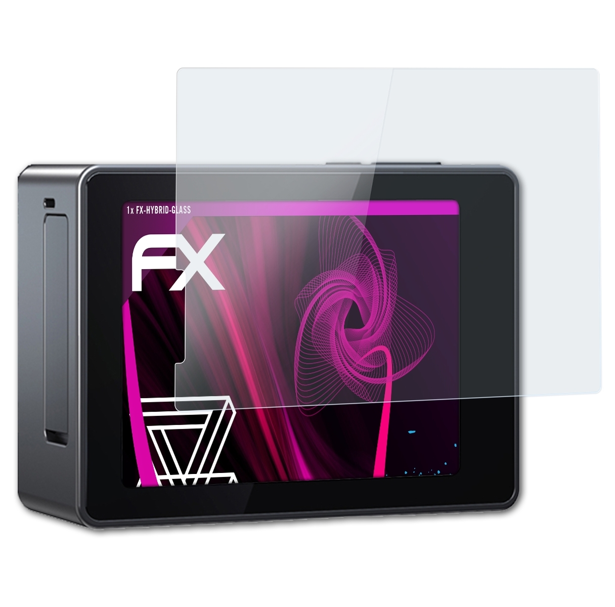 ATFOLIX FX-Hybrid-Glass Schutzglas(für Apeman A80)
