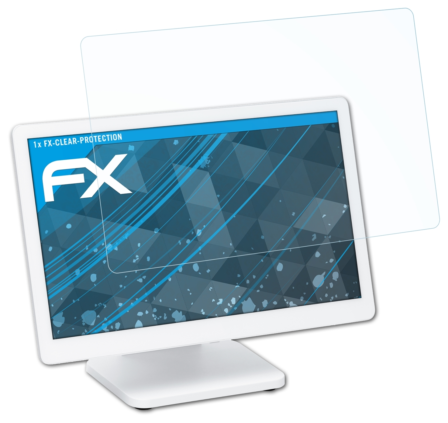 Kassensystem Lite) SumUp ATFOLIX FX-Clear Displayschutz(für