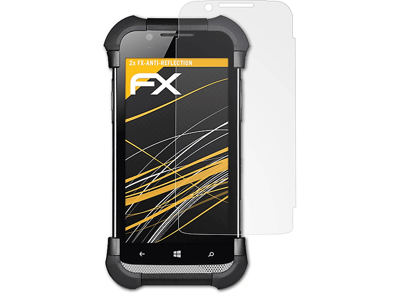 ATFOLIX 2x FX-Antireflex Displayschutz(für Bluebird EF500R)