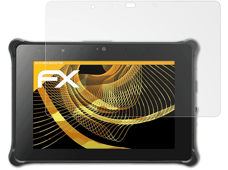 ATFOLIX 2x FX-Antireflex Displayschutz(für Durabook R8 Tablet)