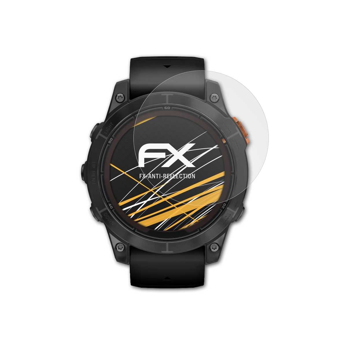 ATFOLIX Garmin mm)) Displayschutz(für 7 (47 Pro 3x FX-Antireflex Fenix