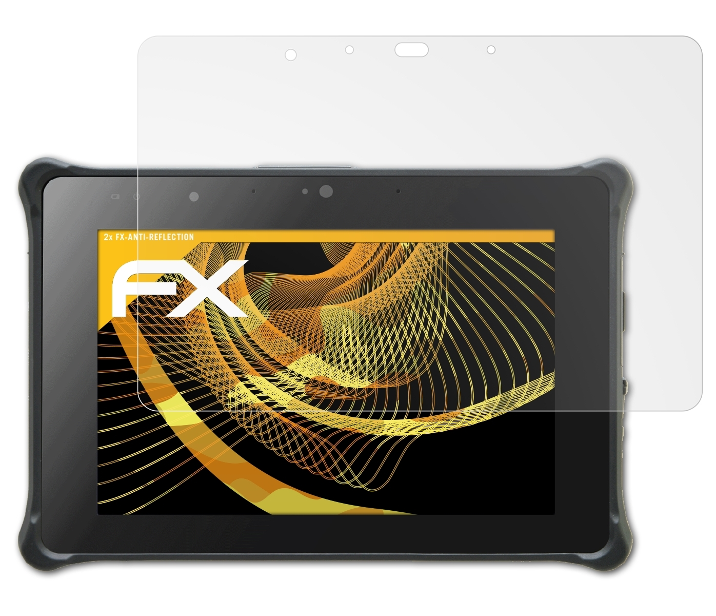 ATFOLIX FX-Antireflex R8 Displayschutz(für Durabook Tablet) 2x