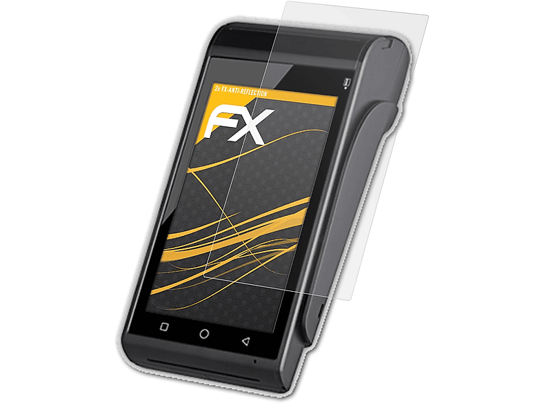 2x FX-Antireflex Bluebird SP500) Displayschutz(für ATFOLIX
