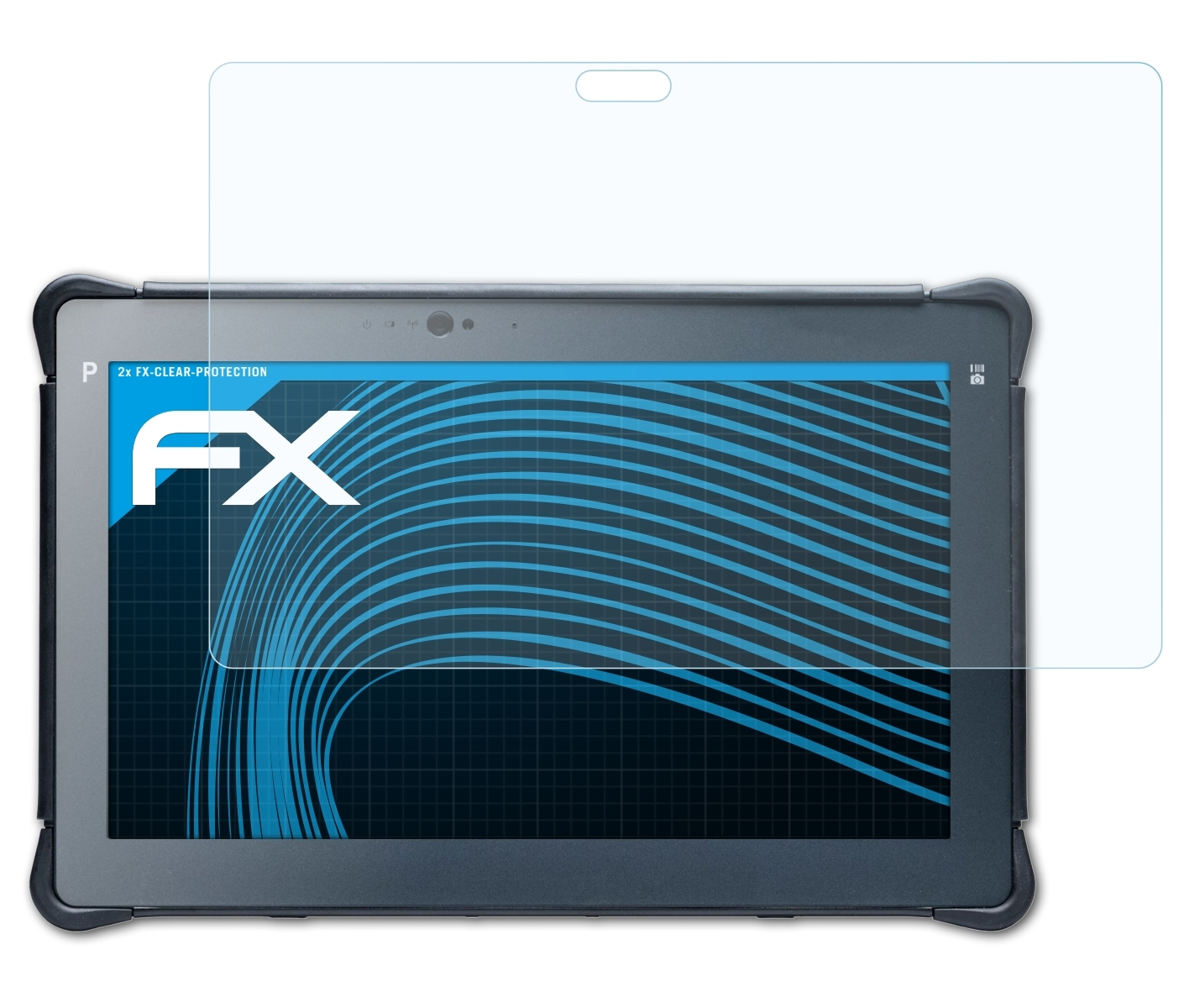 ATFOLIX 2x FX-Clear Displayschutz(für Durabook Tablet) R11L