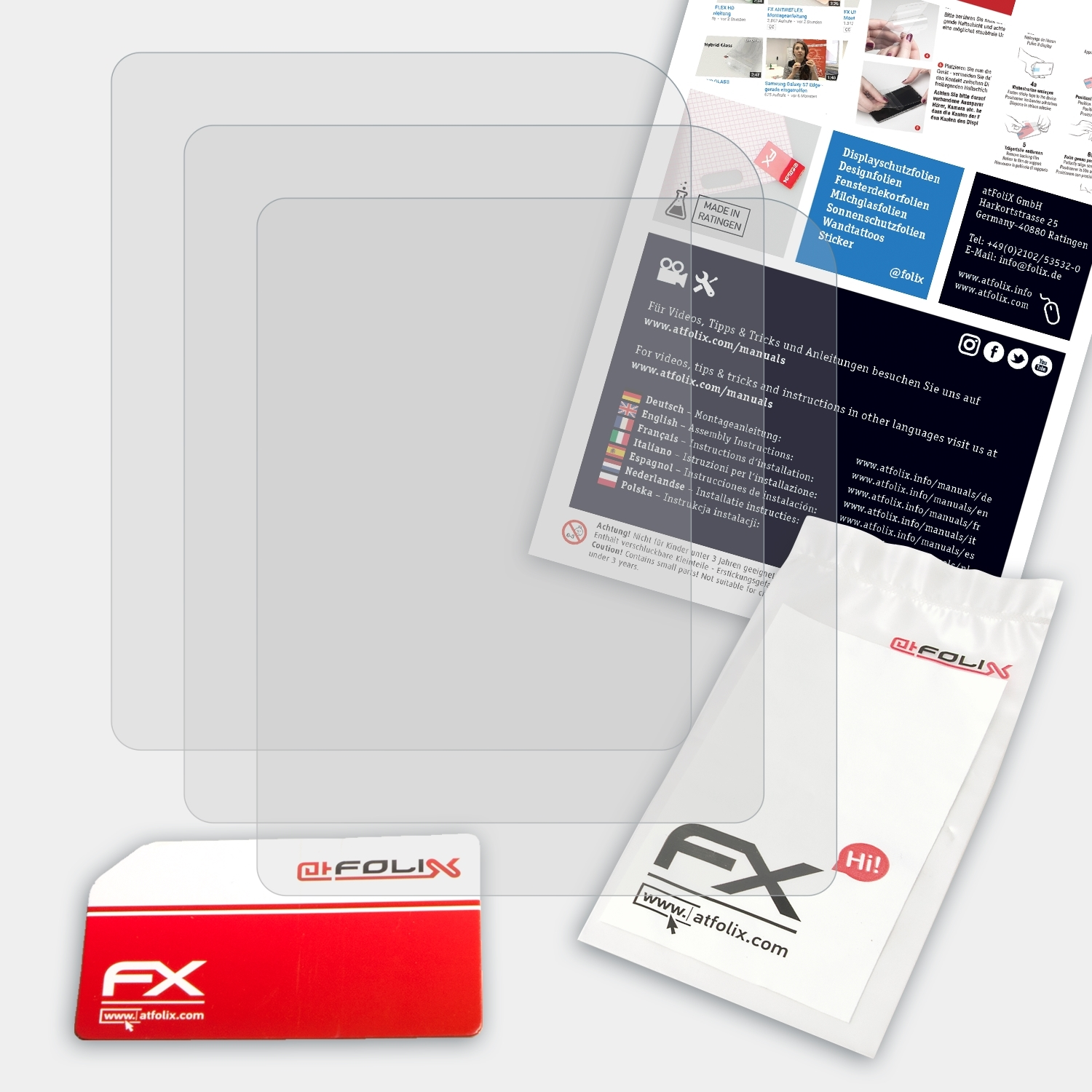 ATFOLIX 3x FX-Antireflex Pro) M0 Shanling Displayschutz(für