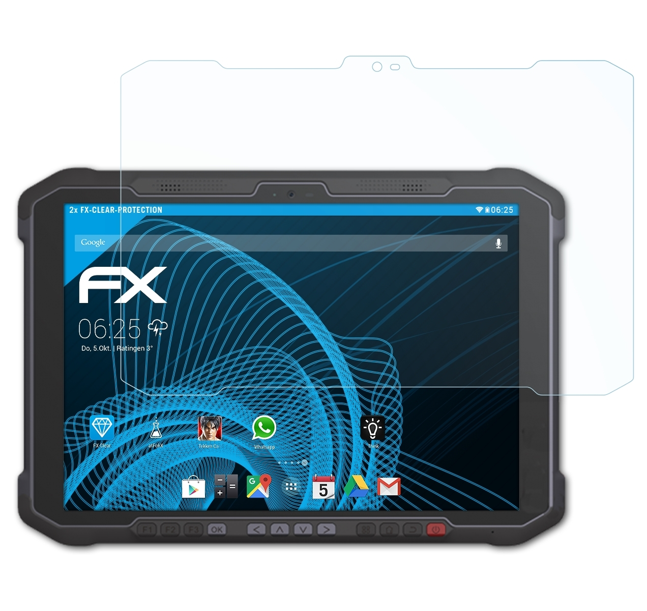 ATFOLIX FX-Clear Displayschutz(für II) 2x SD100 Orion Newland