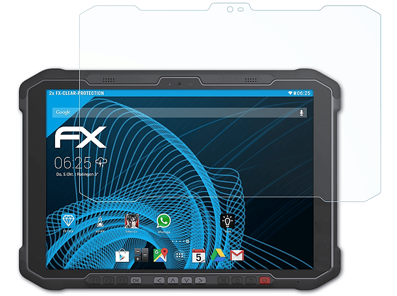 ATFOLIX FX-Clear Displayschutz(für II) 2x SD100 Orion Newland
