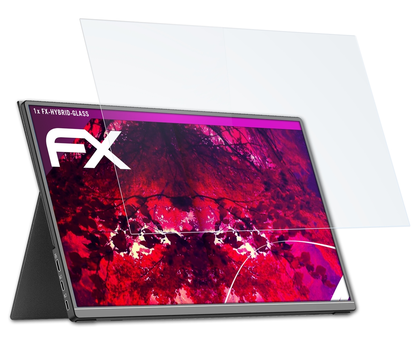 FX-Hybrid-Glass Gamut A1 15.6) Schutzglas(für ATFOLIX Arzopa