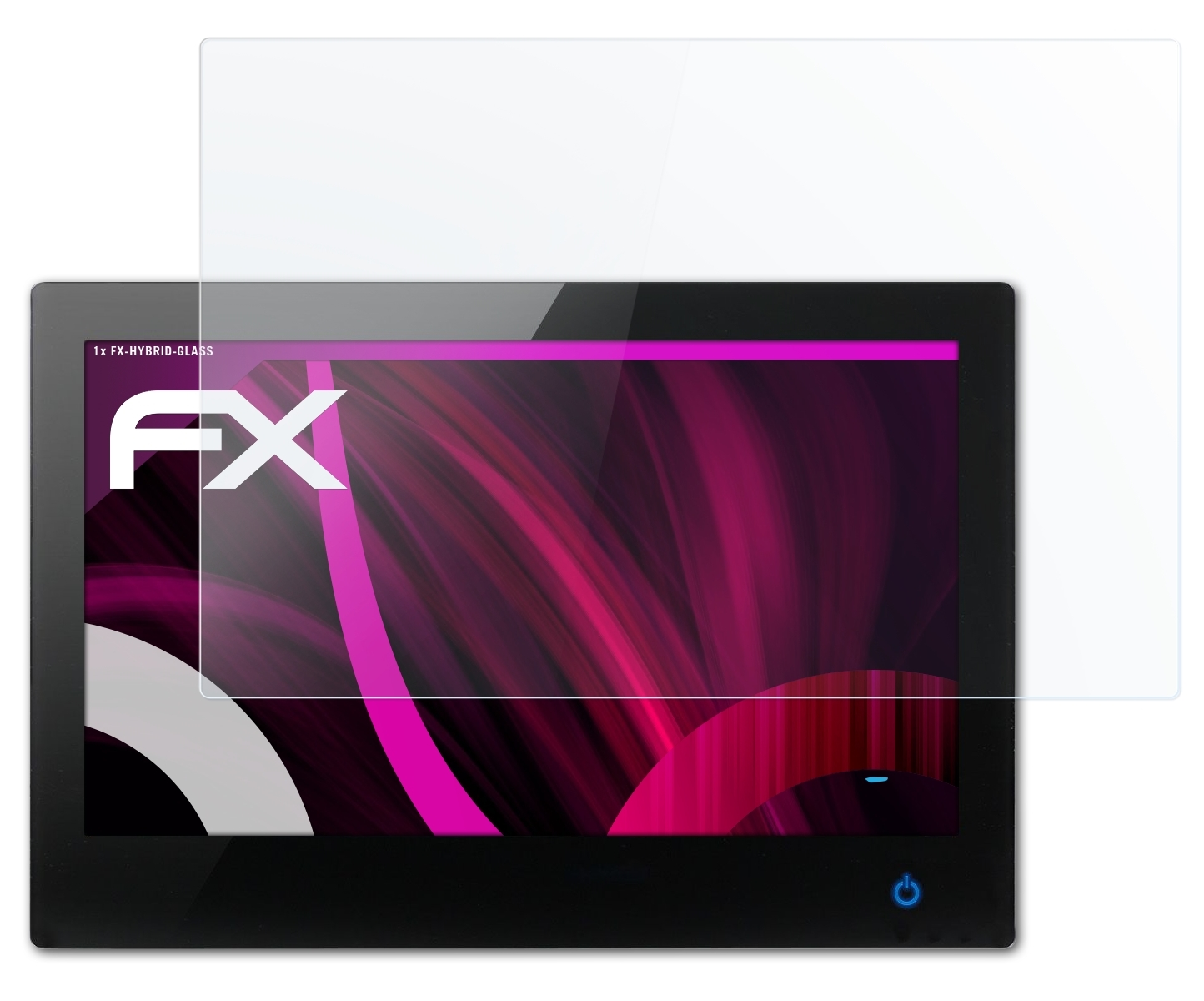 ATFOLIX FX-Hybrid-Glass OPC9016) ads-tec Schutzglas(für