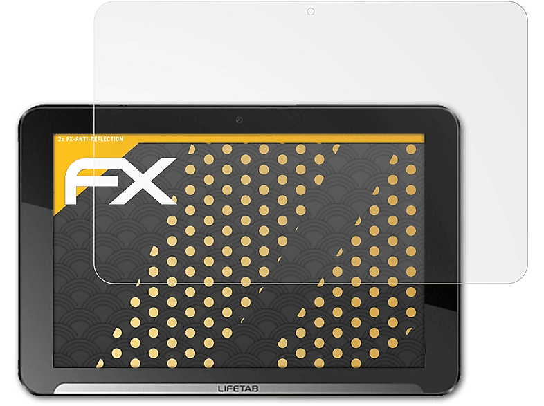 Medion Displayschutz(für 2x LIFETAB (MD99192)) FX-Antireflex ATFOLIX E10311