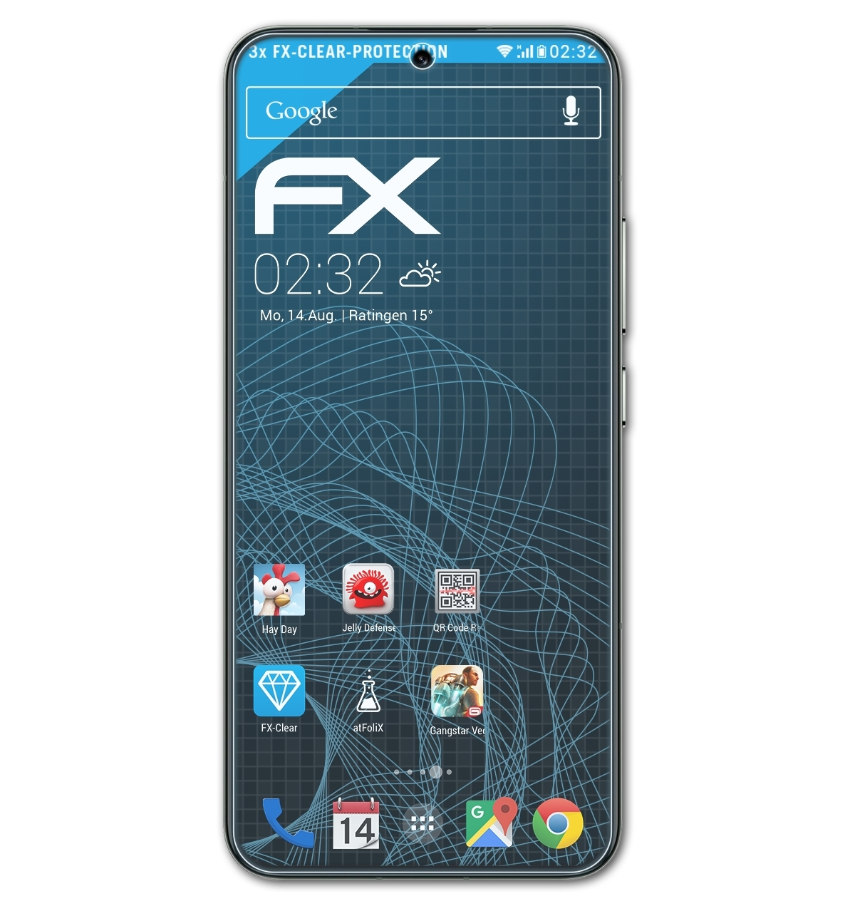 Displayschutz(für ATFOLIX FX-Clear Xiaomi 3x 13)