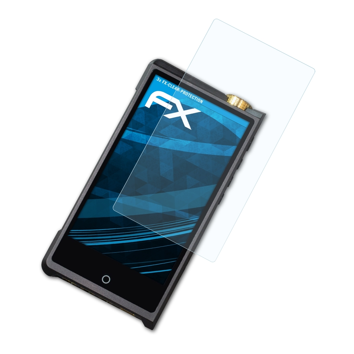 ATFOLIX 3x FX-Clear Displayschutz(für N8ii) Cayin