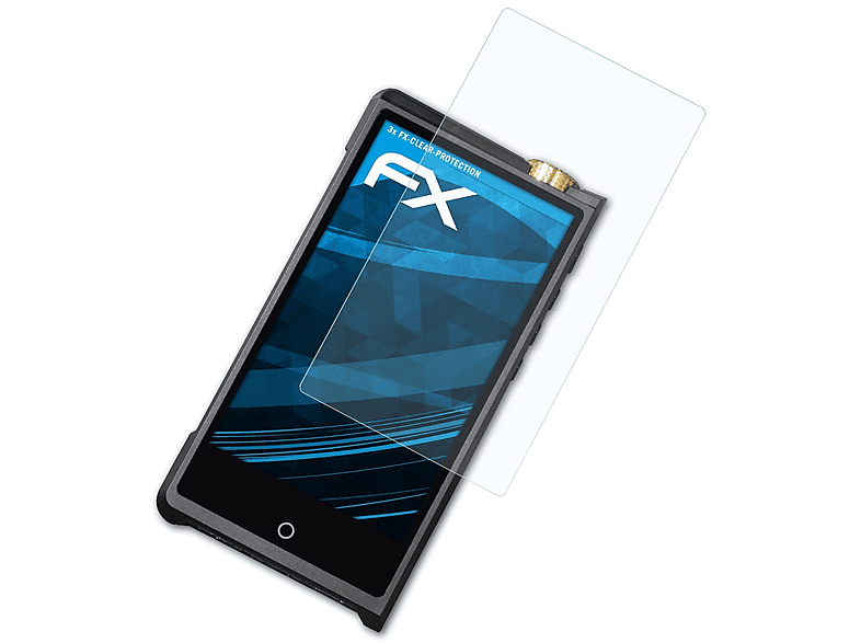 ATFOLIX 3x FX-Clear Displayschutz(für Cayin N8ii)