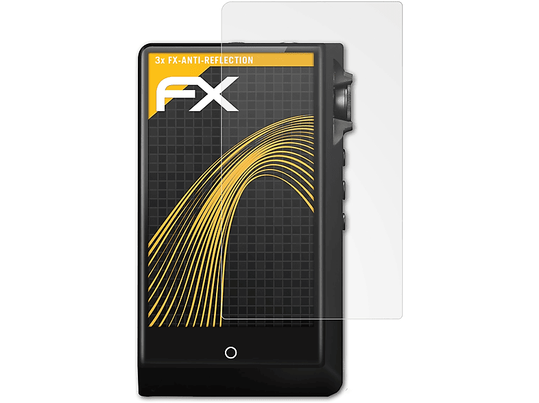 ATFOLIX 3x FX-Antireflex Displayschutz(für Cayin N6ii)