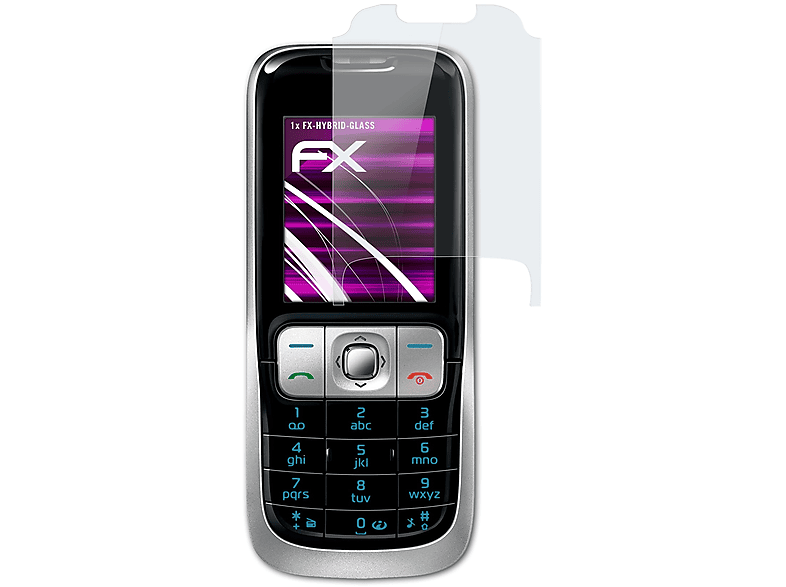 ATFOLIX FX-Hybrid-Glass Schutzglas(für Nokia 2630)