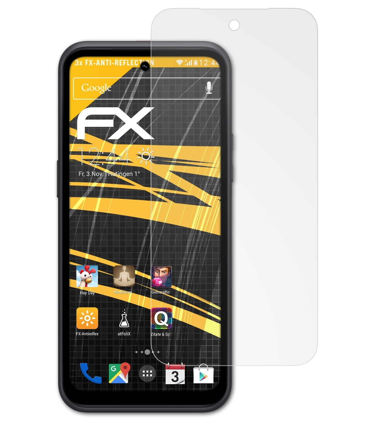 3x Nokia Displayschutz(für ATFOLIX FX-Antireflex XR21)