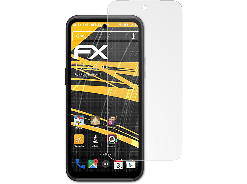 3x Nokia Displayschutz(für ATFOLIX FX-Antireflex XR21)