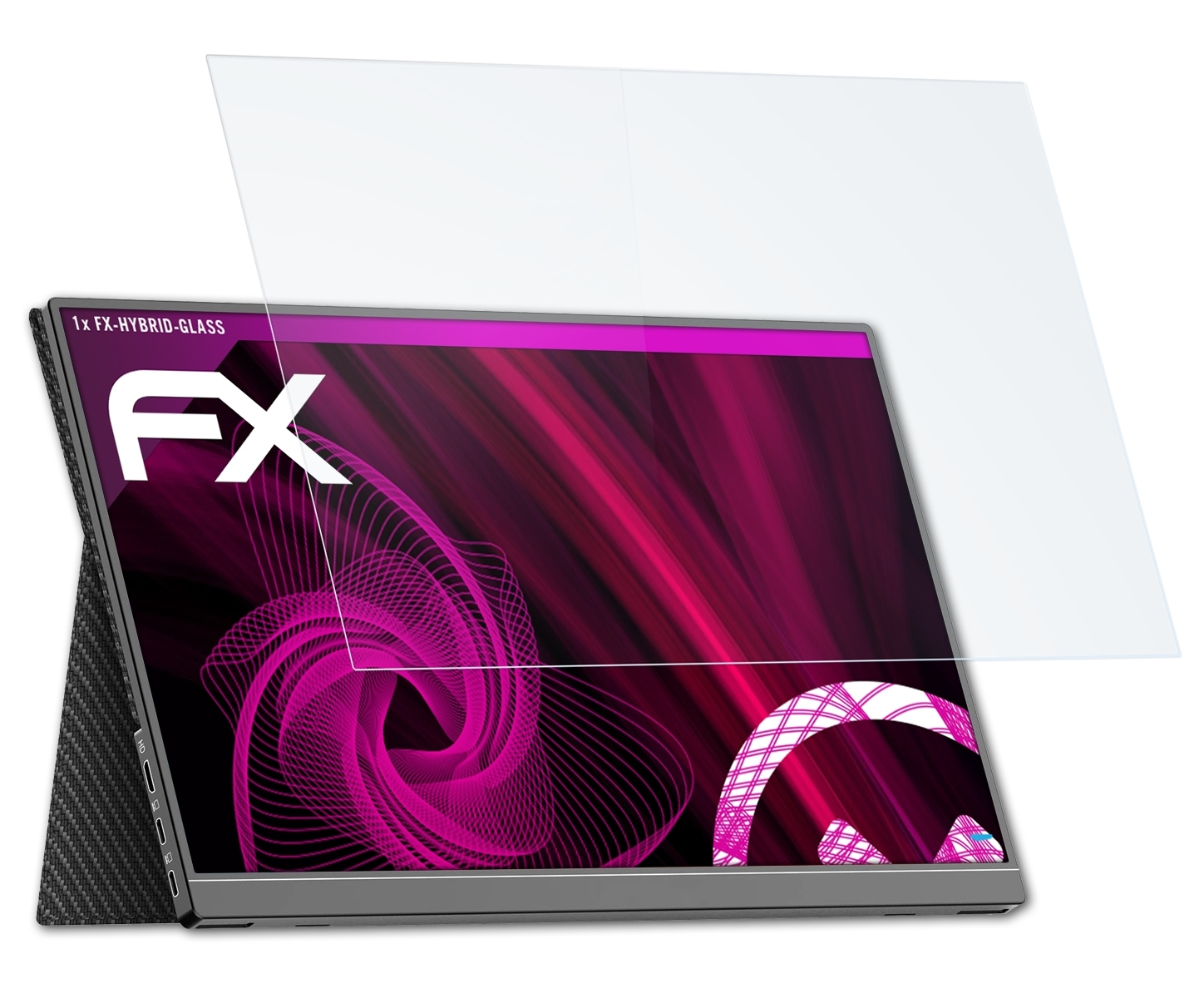 ATFOLIX FX-Hybrid-Glass Game 15,6) Schutzglas(für Arzopa G1