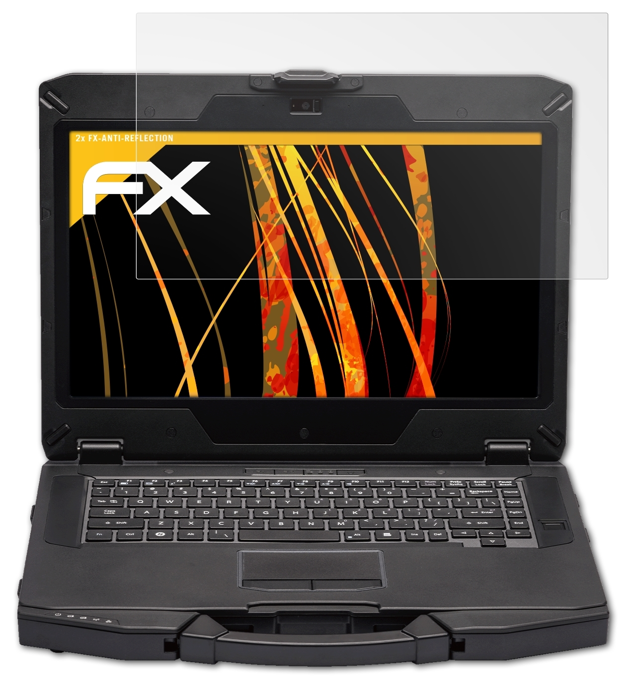 2x FX-Antireflex S14I ATFOLIX Durabook Displayschutz(für Laptop)