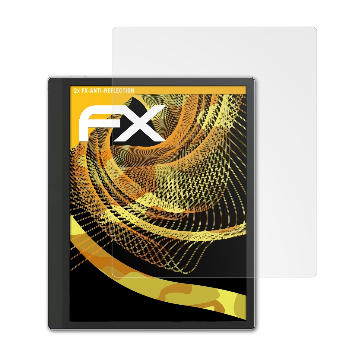 ATFOLIX 2x FX-Antireflex Displayschutz(für C) Ultra Onyx Tab