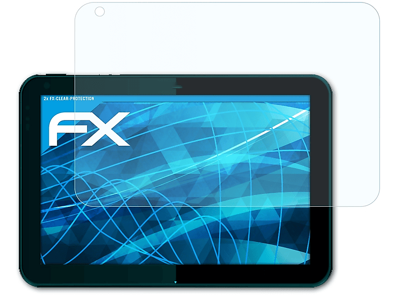 ATFOLIX 2x FX-Clear Displayschutz(für Bluebird ST103 RSE)
