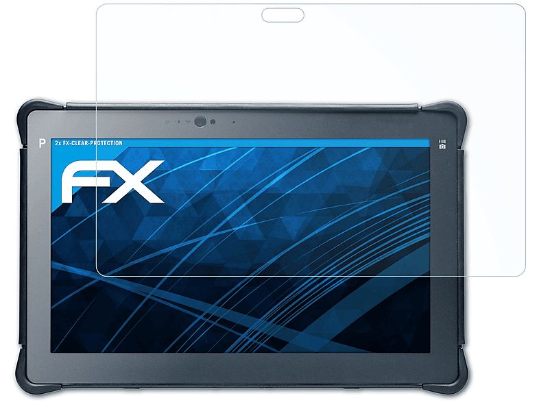 ATFOLIX 2x FX-Clear Durabook Tablet) R11 Displayschutz(für