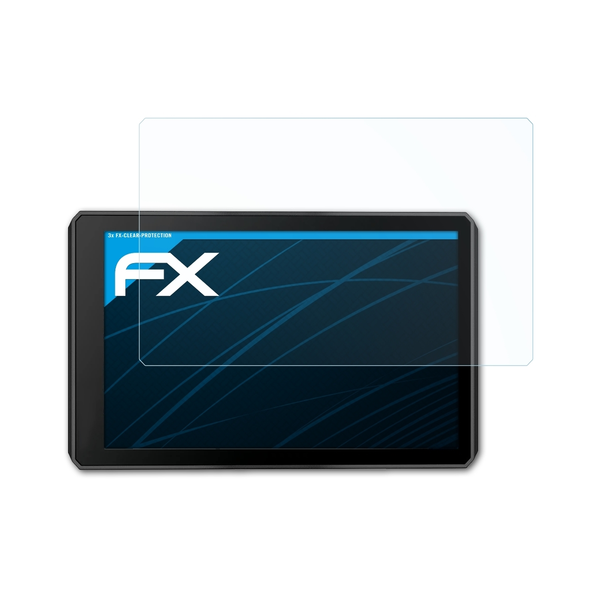 ATFOLIX XT2) Garmin 3x Zumo FX-Clear Displayschutz(für