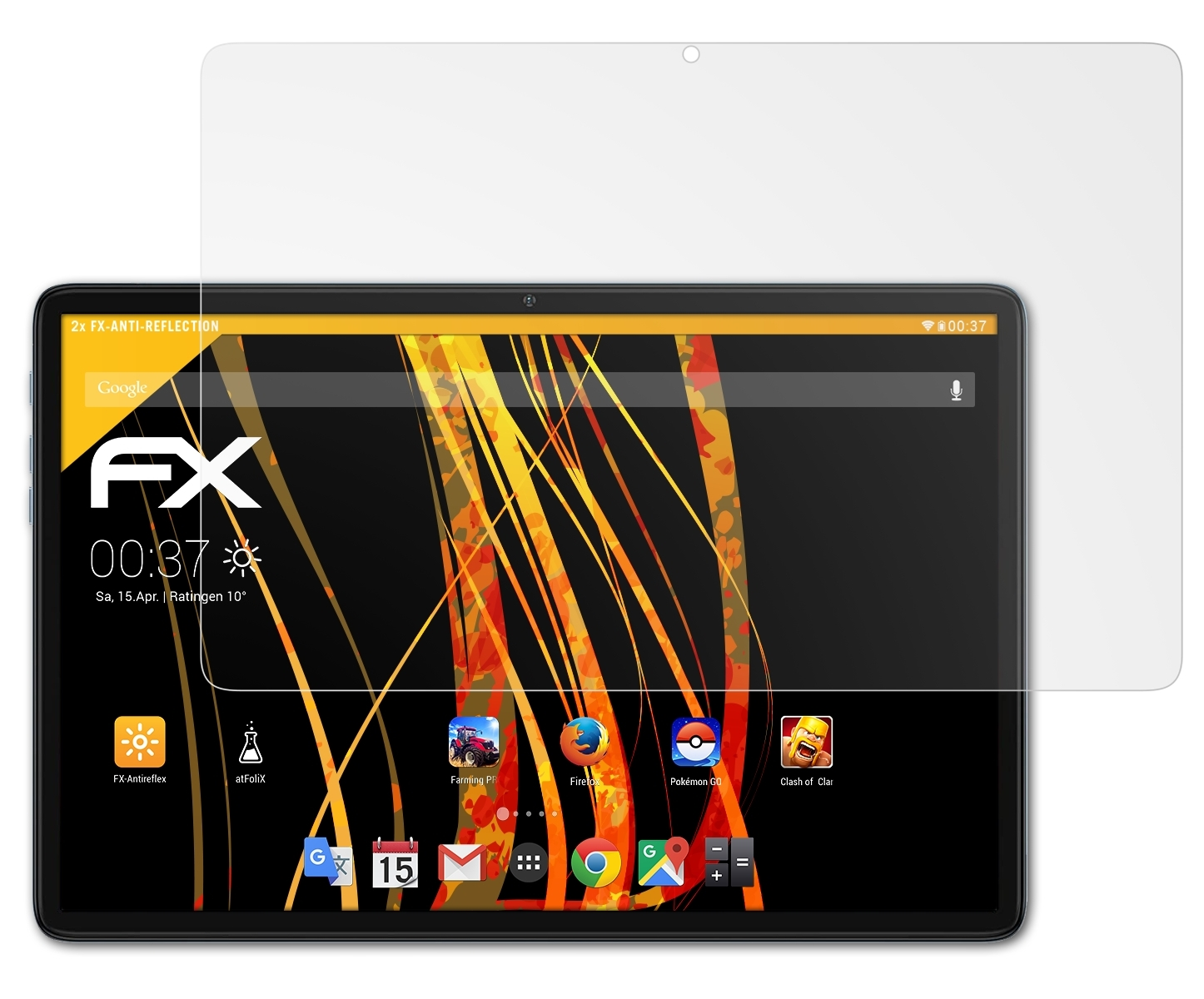 P30s) 2x Displayschutz(für ATFOLIX FX-Antireflex Teclast