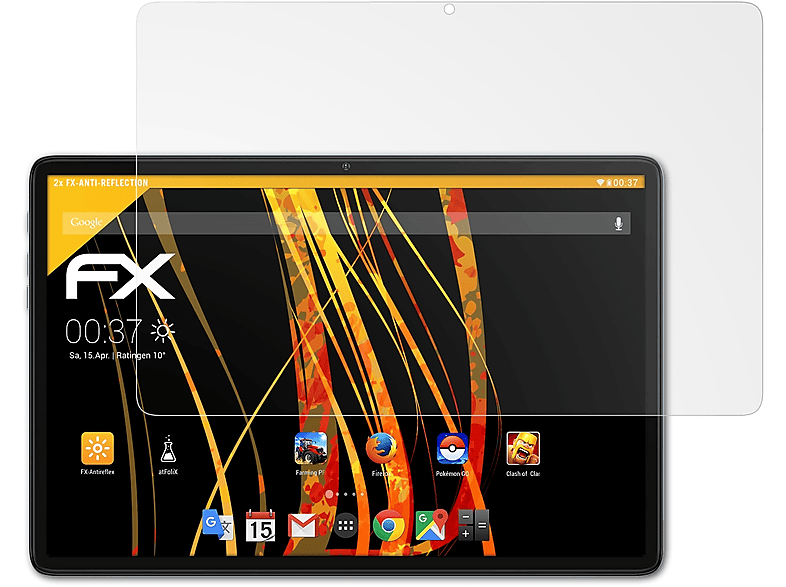ATFOLIX 2x FX-Antireflex Displayschutz(für Teclast P30s)