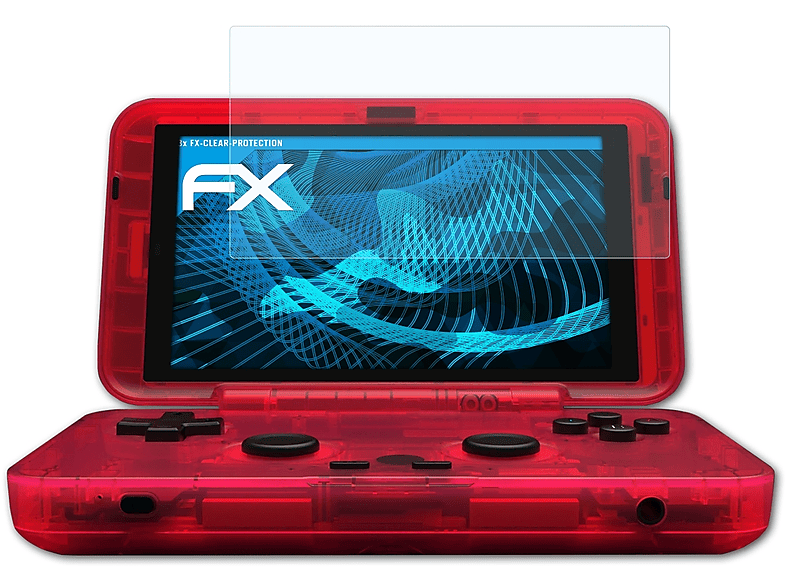 ATFOLIX 3x FX-Clear Displayschutz(für Retroid Pocket Flip)