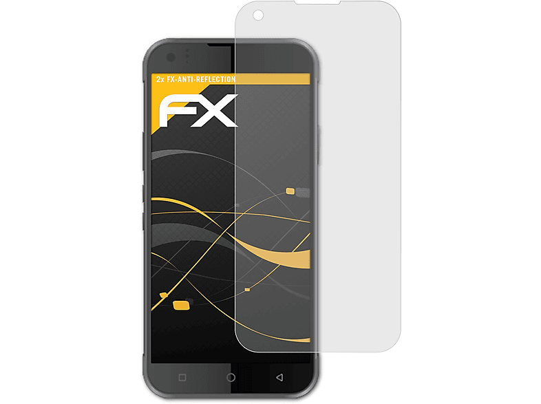 ATFOLIX 2x FX-Antireflex Displayschutz(für Bluebird HF550X)