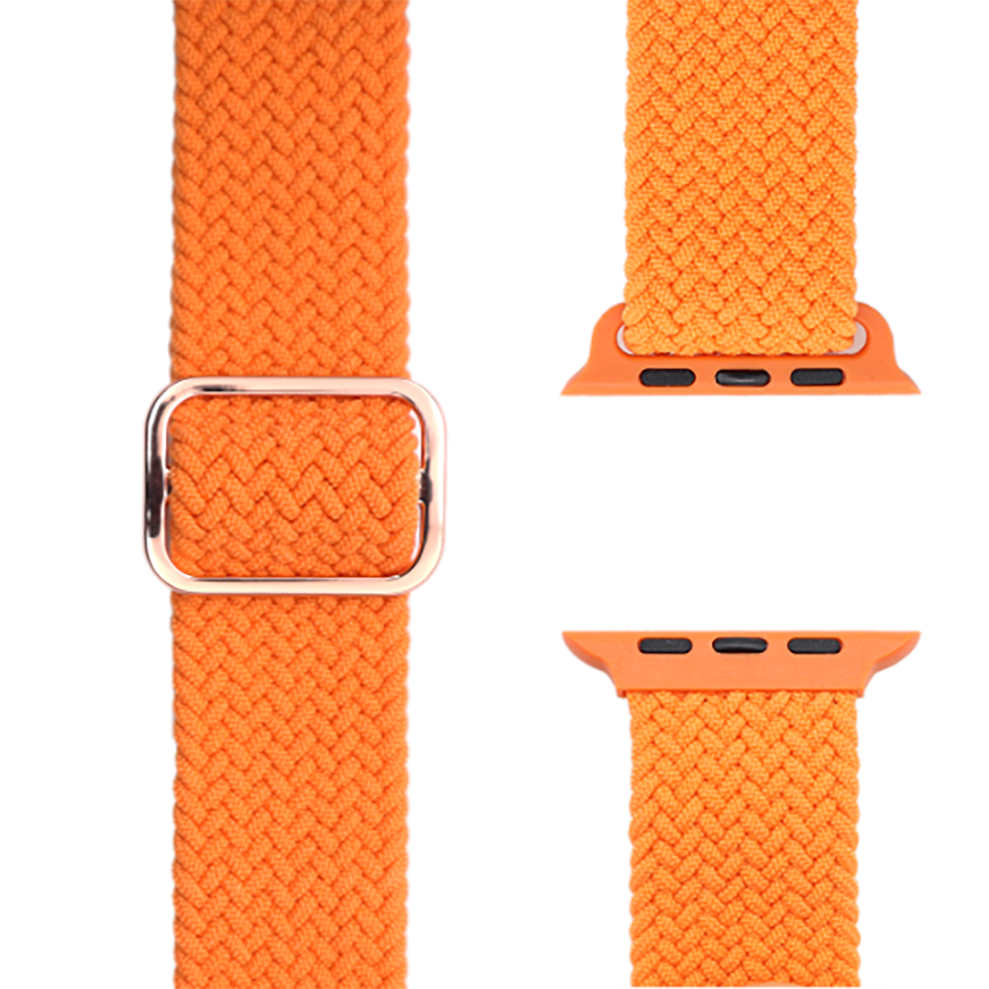 | Geflochtenes SE, Series 1 Series / 9, | Ultra, Apple, Ultra - und 42mm 45mm, Flex APFELBAND 44mm 2 Ersatzarmband, Loop Orange Watch