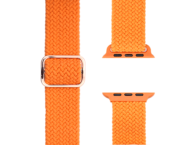 | Geflochtenes SE, Series 1 Series / 9, | Ultra, Apple, Ultra - und 42mm 45mm, Flex APFELBAND 44mm 2 Ersatzarmband, Loop Orange Watch