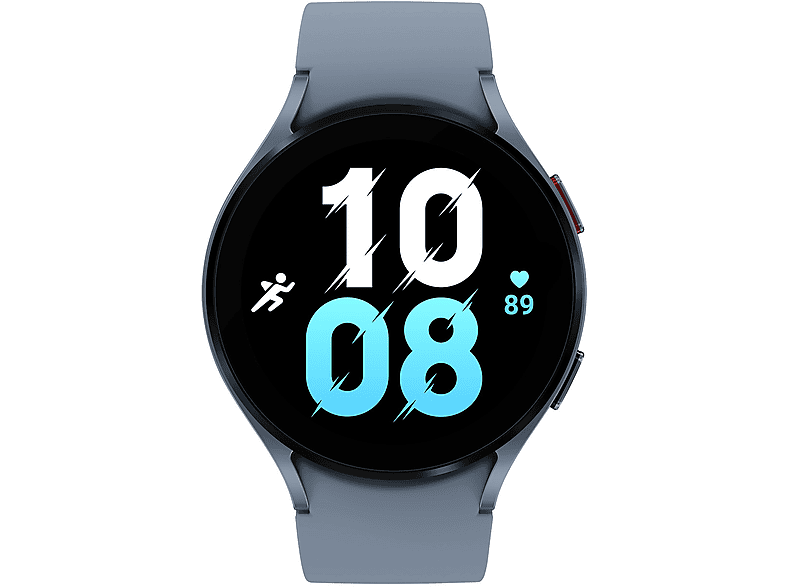 SAMSUNG Galaxy Watch 5 Smartwatch Aluminium Silikon, M/L, blau