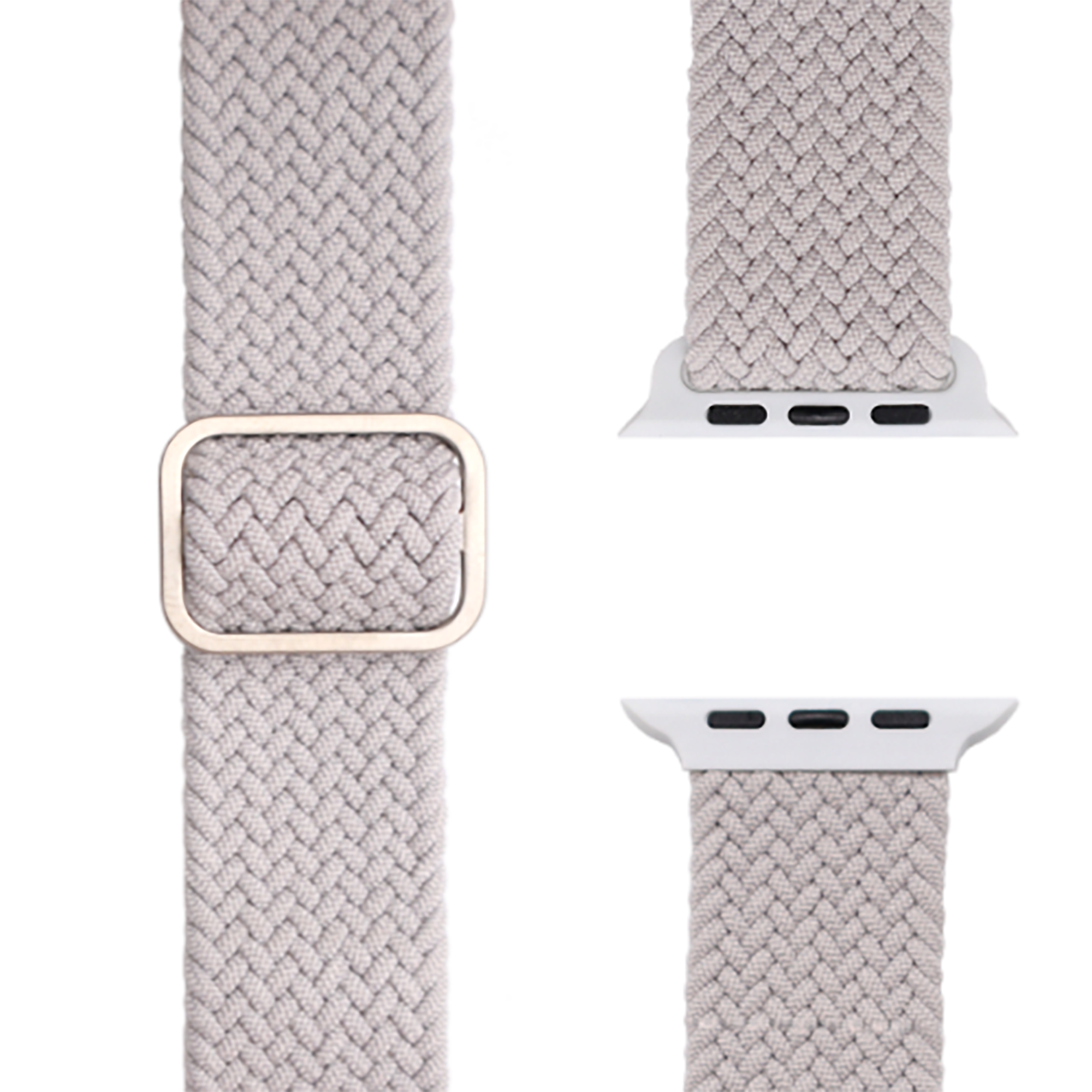 APFELBAND Geflochtenes Flex Loop / Series und 9 Watch Hellgrau | 41mm, Ersatzarmband, 40mm Apple, SE, | Series 38mm 1 