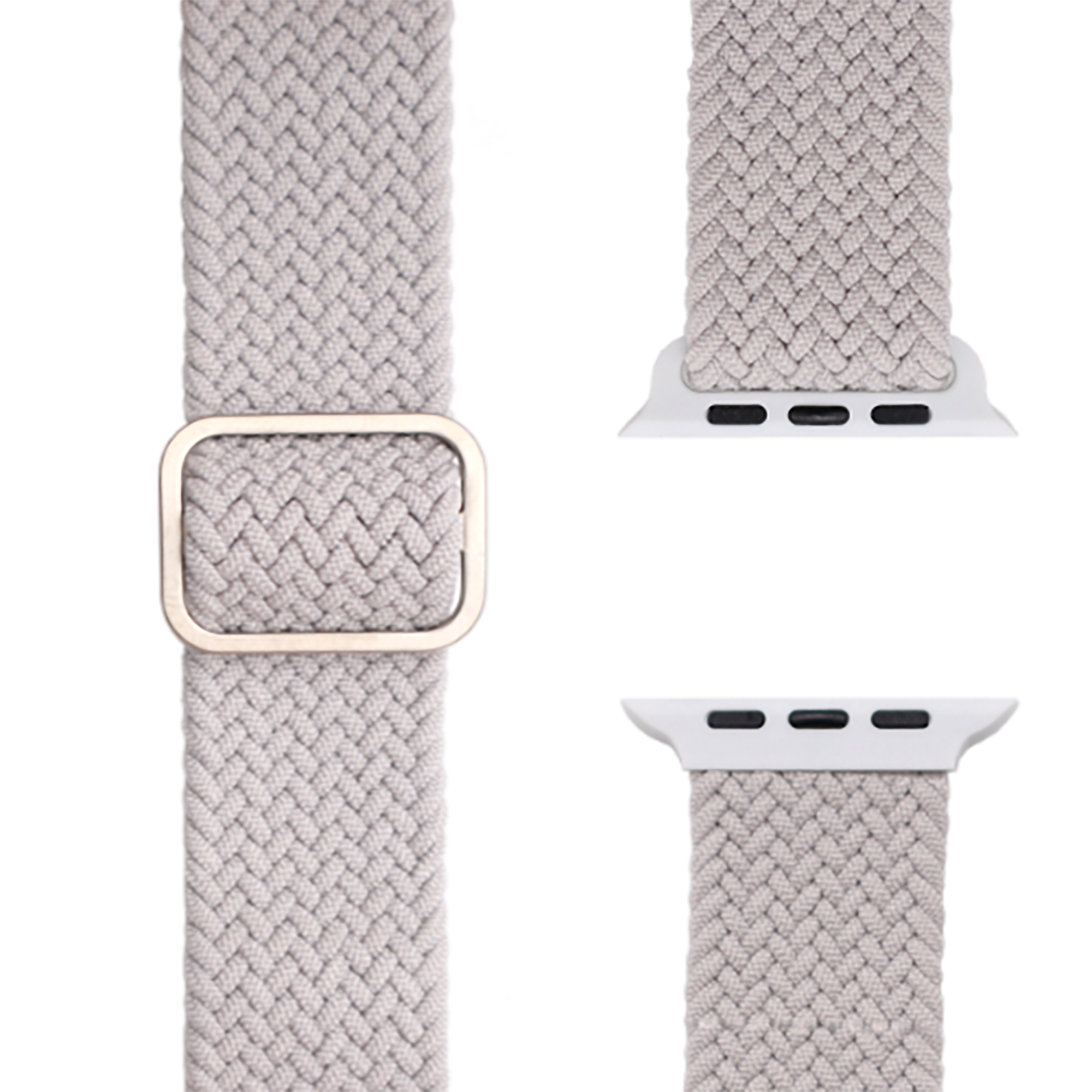 APFELBAND Geflochtenes Flex Loop / Watch | 40mm Apple, 41mm, 38mm Hellgrau Series - und 9 1 SE, | Series Ersatzarmband