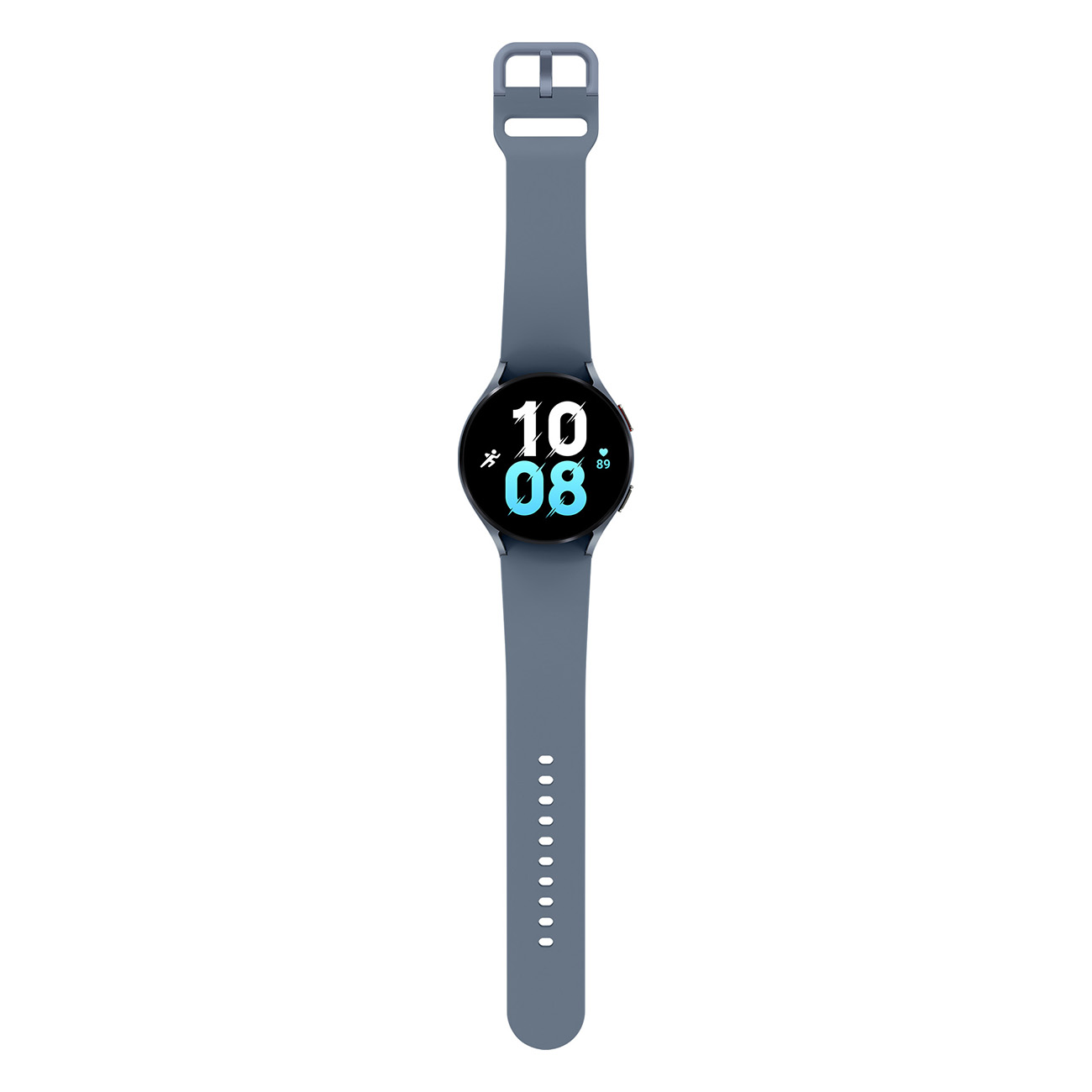 Aluminium 5 Galaxy M/L, Smartwatch Silikon, SAMSUNG Watch blau