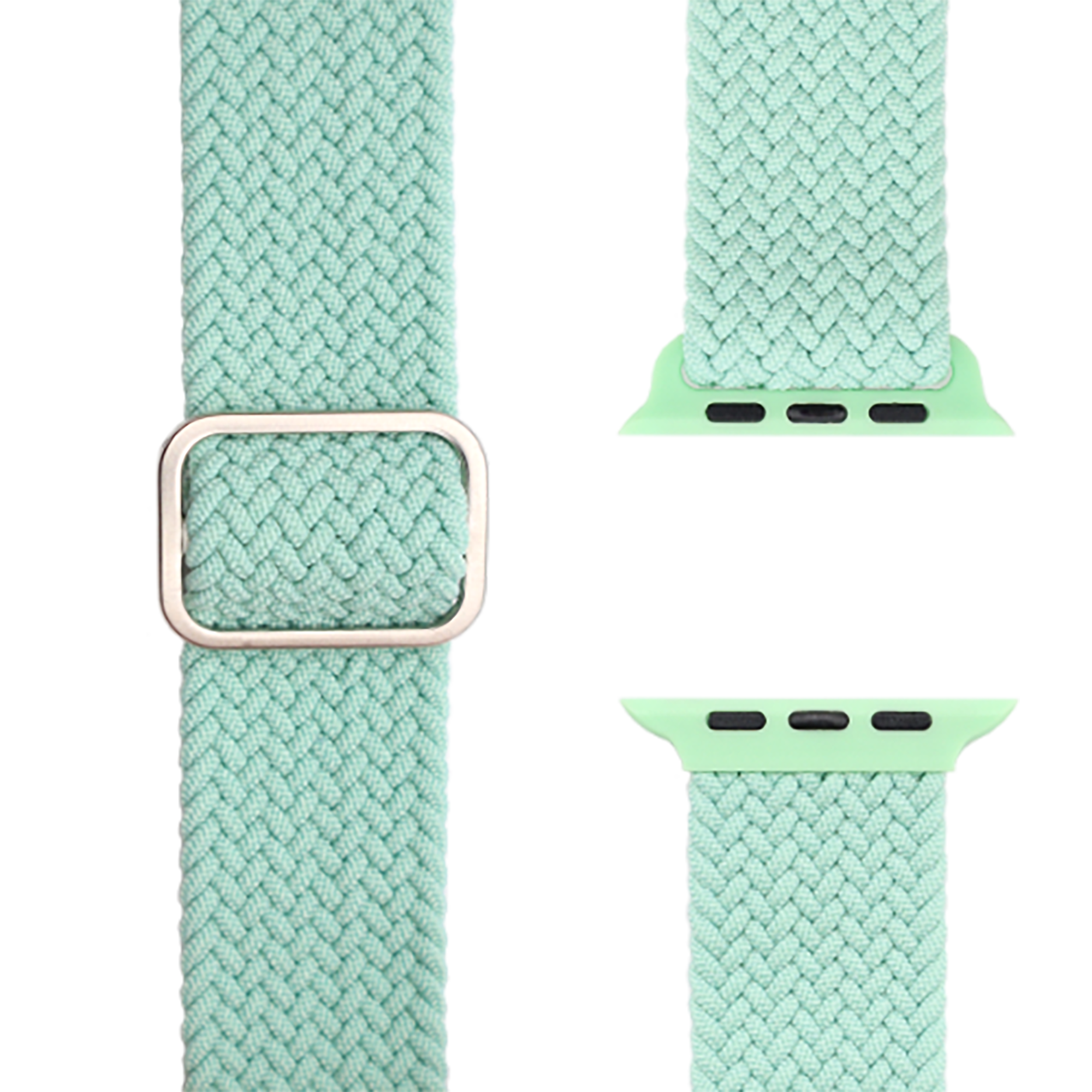 APFELBAND Geflochtenes Flex Loop / Ultra, | Ersatzarmband, Series 45mm, Apple, Ultra - und 44mm 1 | 42mm 2 Minzgrün Watch SE, 9, Series