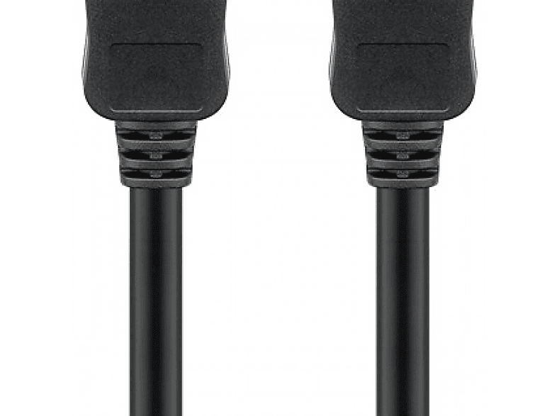Goobay 49961 DisplayPort-Kabel 1.2 – 5 Meter, 4K Ultra HD, Vergoldete Stecker