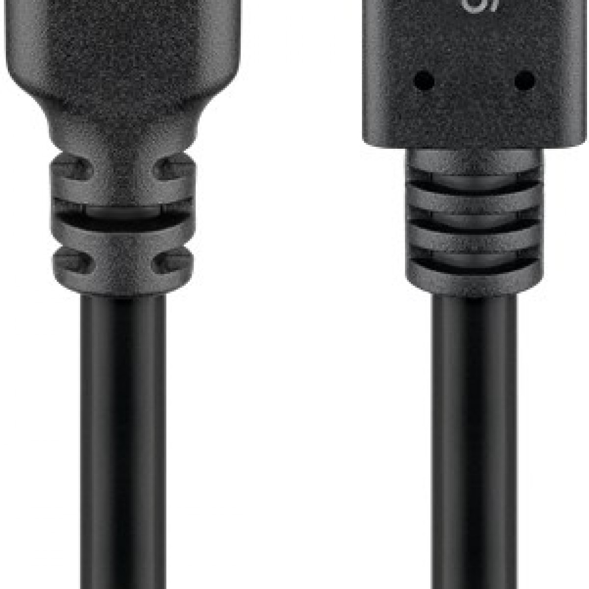 schwarz USB USB-C™-Verlängerung 3.2 Generation 2, USB-Kabel m, 1 GOOBAY