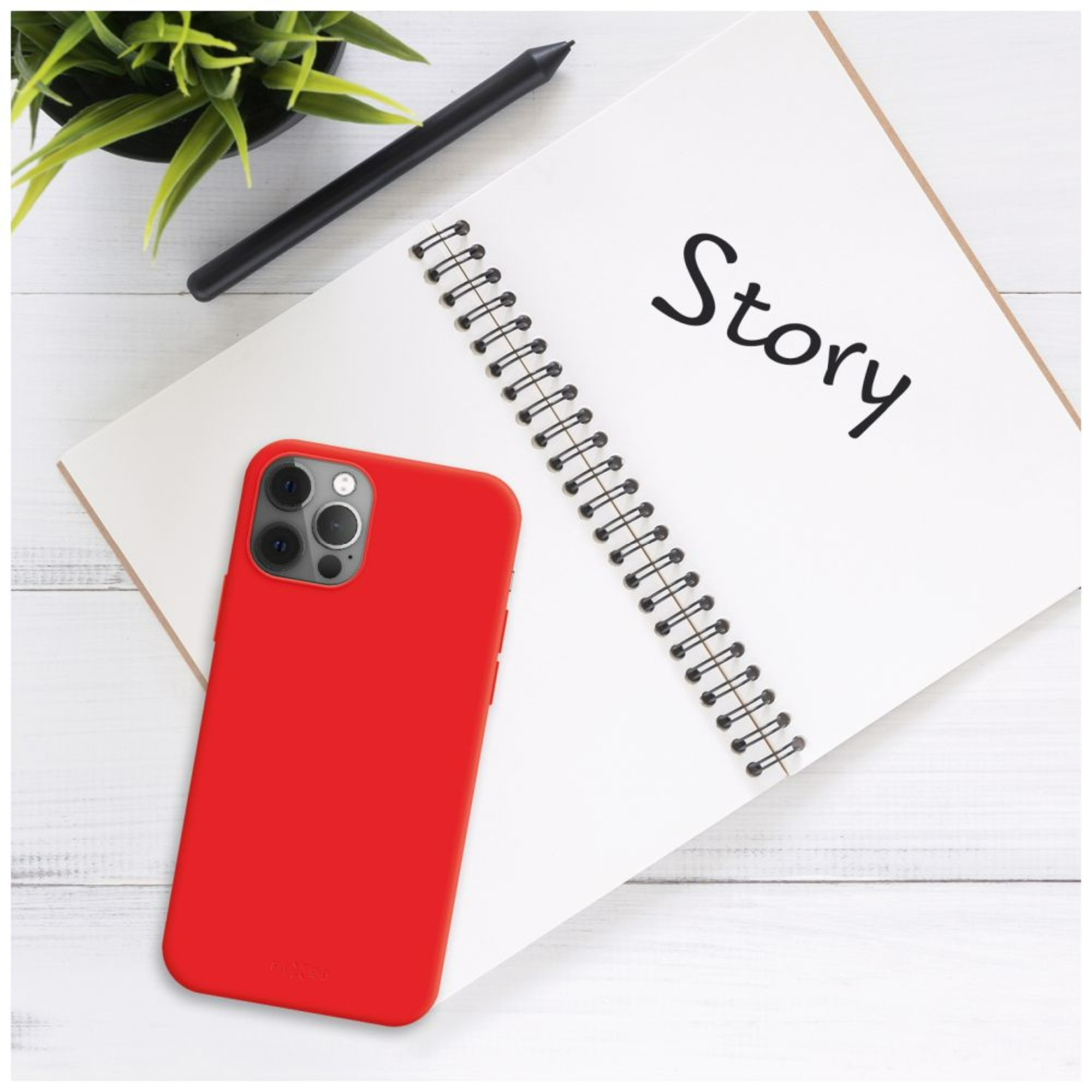 FIXED Story Soft-Touch FIXST-1097-RD, Backcover, Rot Lite, Xiaomi, 13