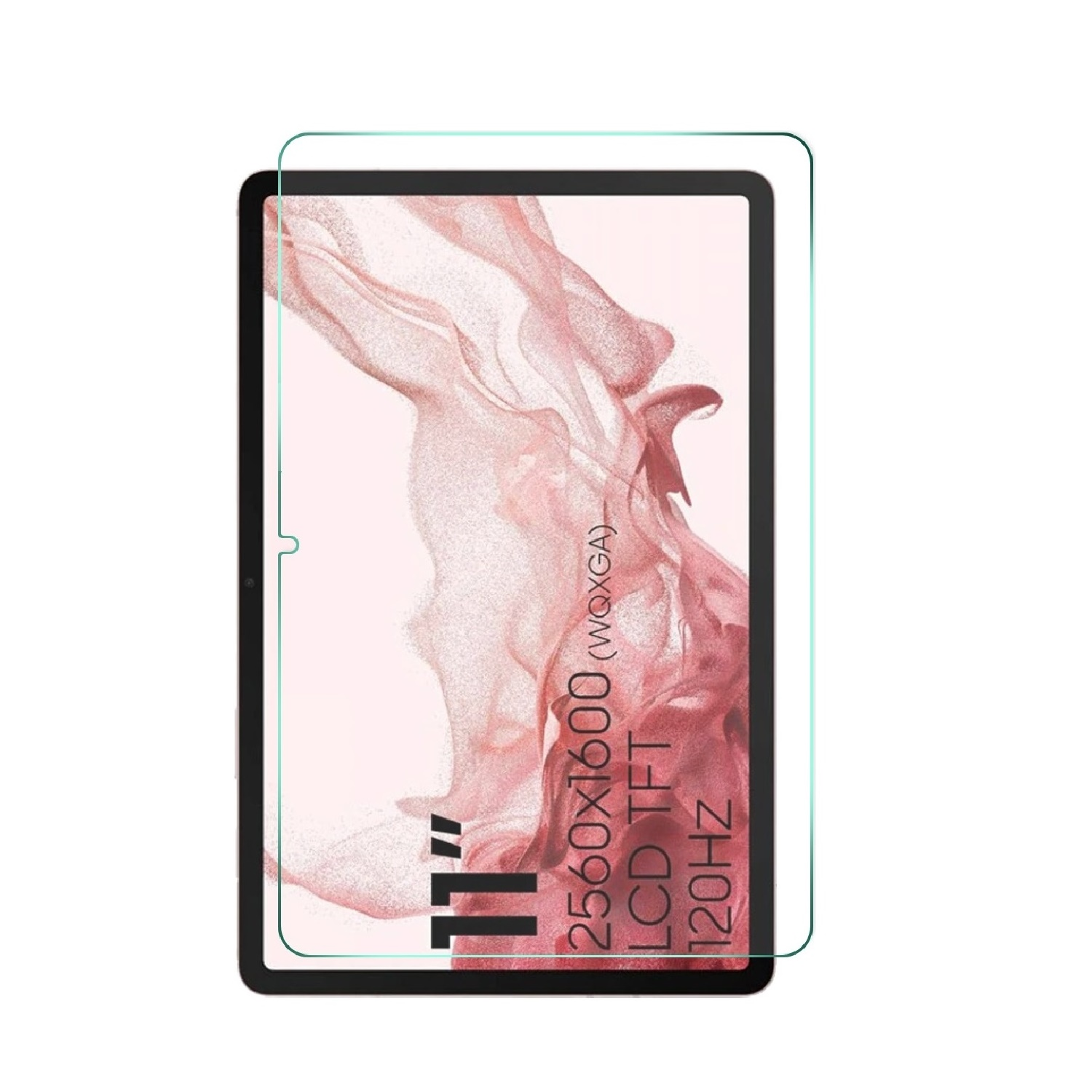 PROTECTORKING 1x 3D Samsung COVER KLAR Tab Displayschutzfolie(für S9) Premium FULL Galaxy